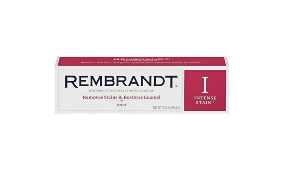 Rembrandt Intense Stain Whitening Fluoride Mint Toothpaste 3