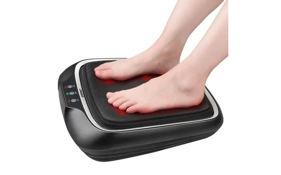 Renpho Foot Massager With Heat Shiatsu Heated Electric Foot Massager Deep Kneading Feet & Back Massager For Muscle Pain