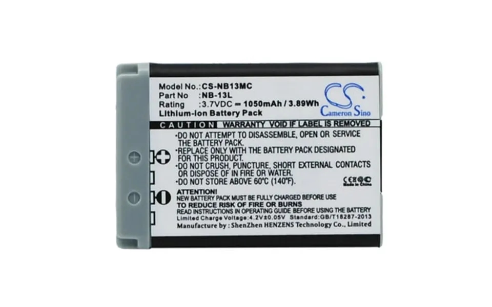 Replacement Battery For Canon 3.7v 1050mah 3.89wh Camera Battery