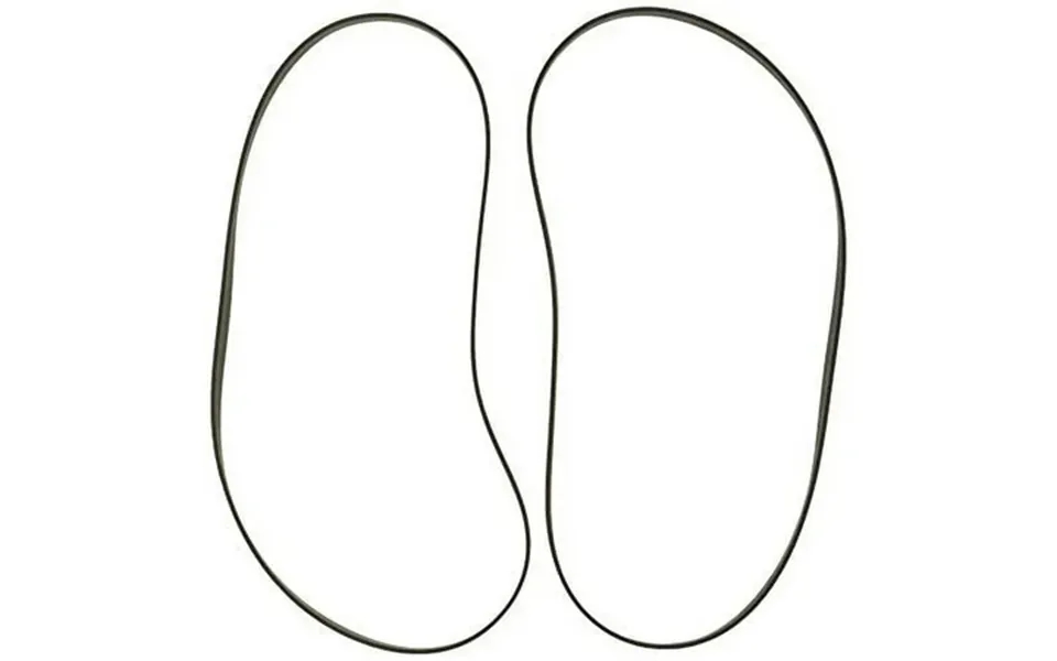 Replacement Part For Hoover T-series Flat Non-stretch Belt Pack Of 2