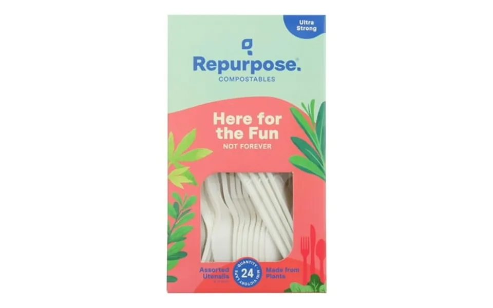 Repurpose Plant Base High Heat Utensils Set - Case Of 20