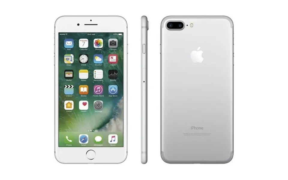 Restored Apple Iphone 7 Plus 128gb Silver Lte Cellular At&t Mn492ll A Refurbished