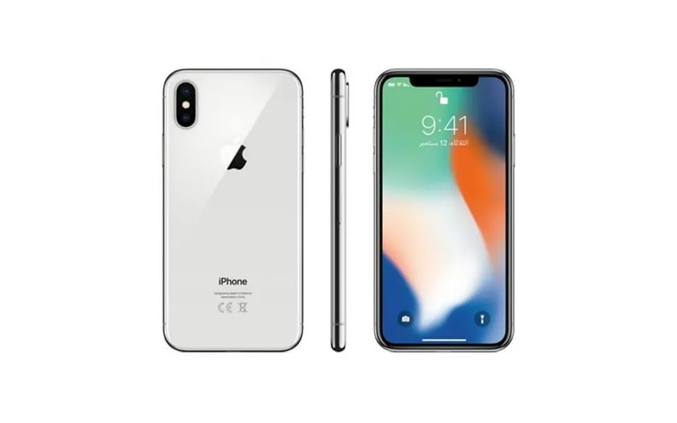 Restored Apple Iphone X 64gb Silver - Locked Straight Talk Tracfone Refurbished