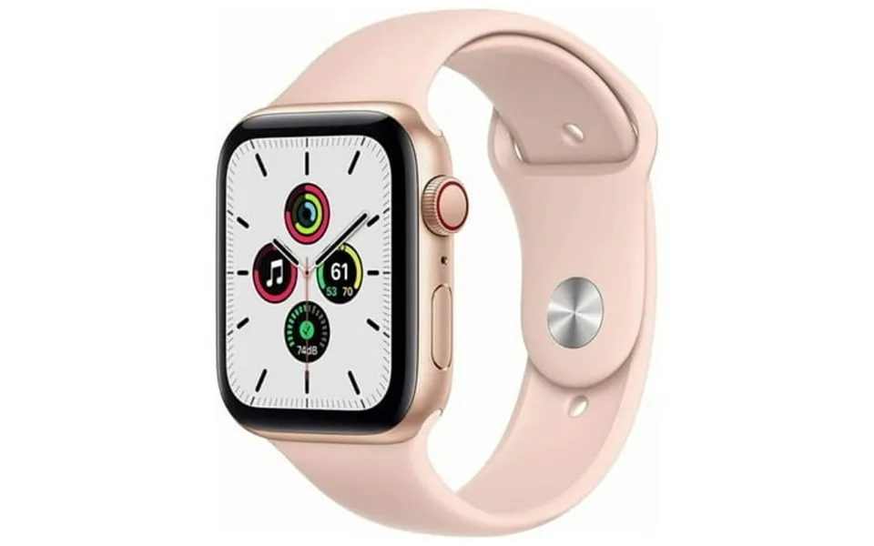 Restored Apple Watch Se Cell 40mm Gold Aluminum - Pink Sand Sport Band Myea2ll A Refurbished