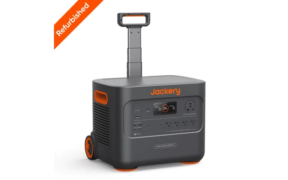 Restored Jackery Portable Power Station Explorer 3000 Pro 3024wh 3000w