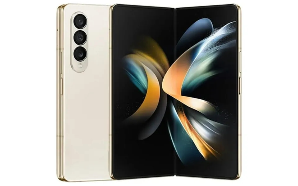 Restored Samsung Galaxy Z Fold 4 256gb Beige Locked Att Refurbished