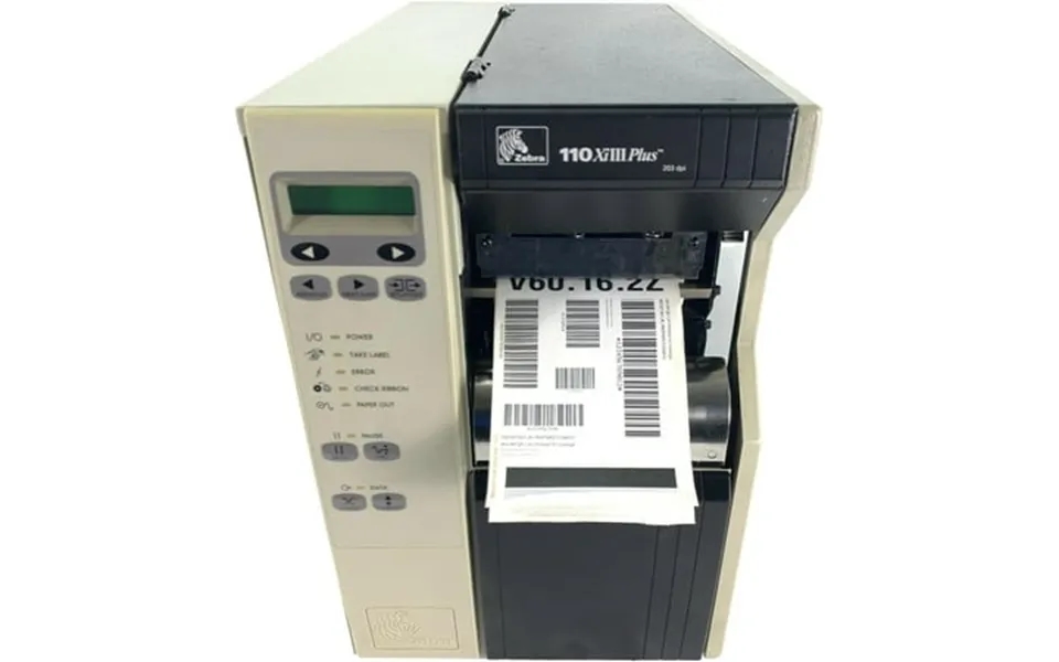 Restored Zebra 110xiiiiplus Rfid Label Printer Industrial Thermal Transfer 300 Dpi 10 Ips Usb Ethernet Serial 4
