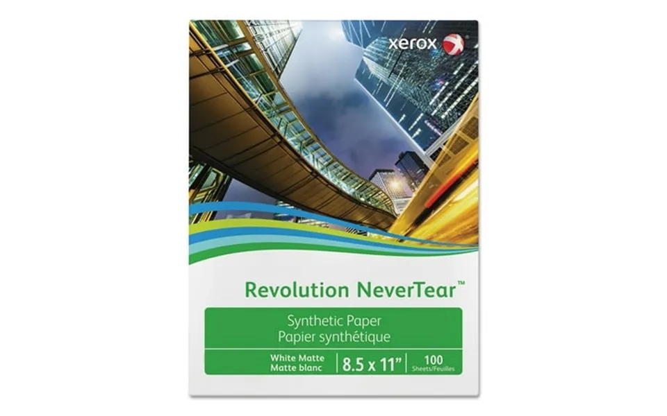 Revolution Nevertear 5 Mil 8.5 X 11 Smooth White 500 Ream
