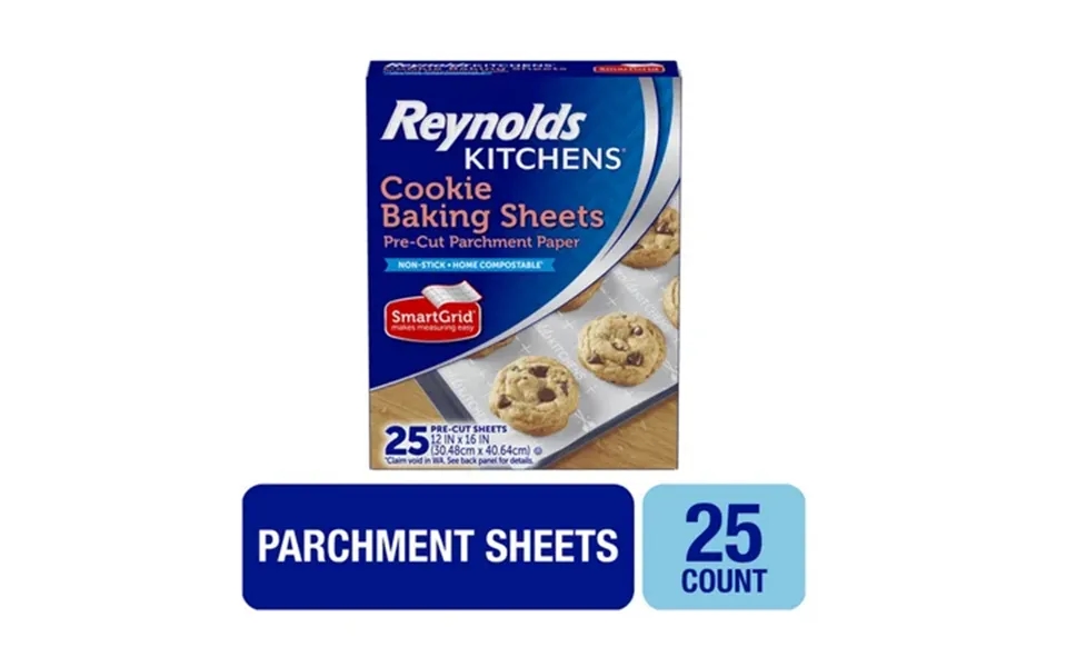 Reynolds Kitchen Sheets Pre-cut Parchment Paper 25 Sheets