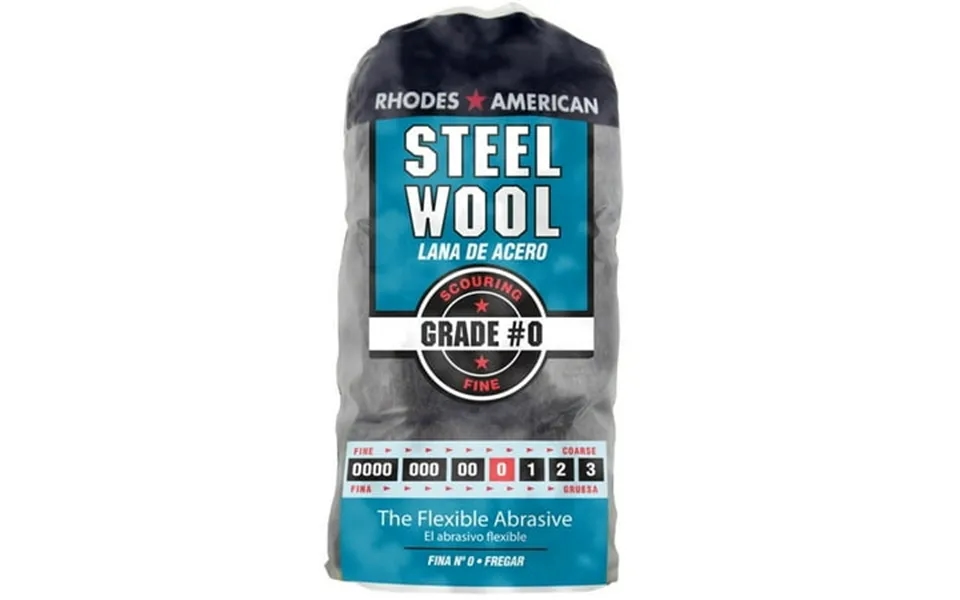 Rhodes American 10121110 Fine Steel Wool Pads For Between Coats Grade 0 12 Pk Each