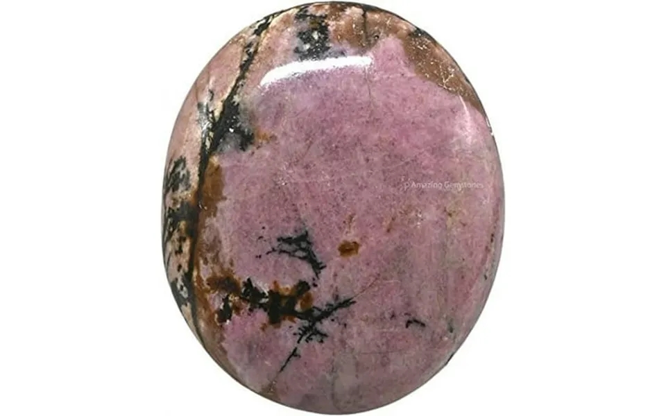 Rhodonite Crystal Palm Stone