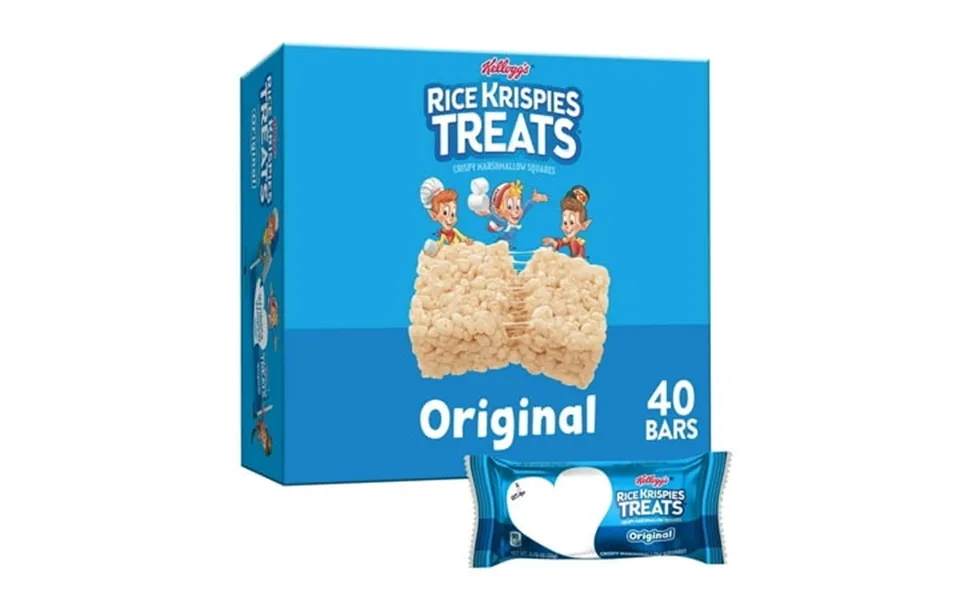 Rice Krispies Treats Original Chewy Crispy Marshmallow Squares Ready-to-eat 31