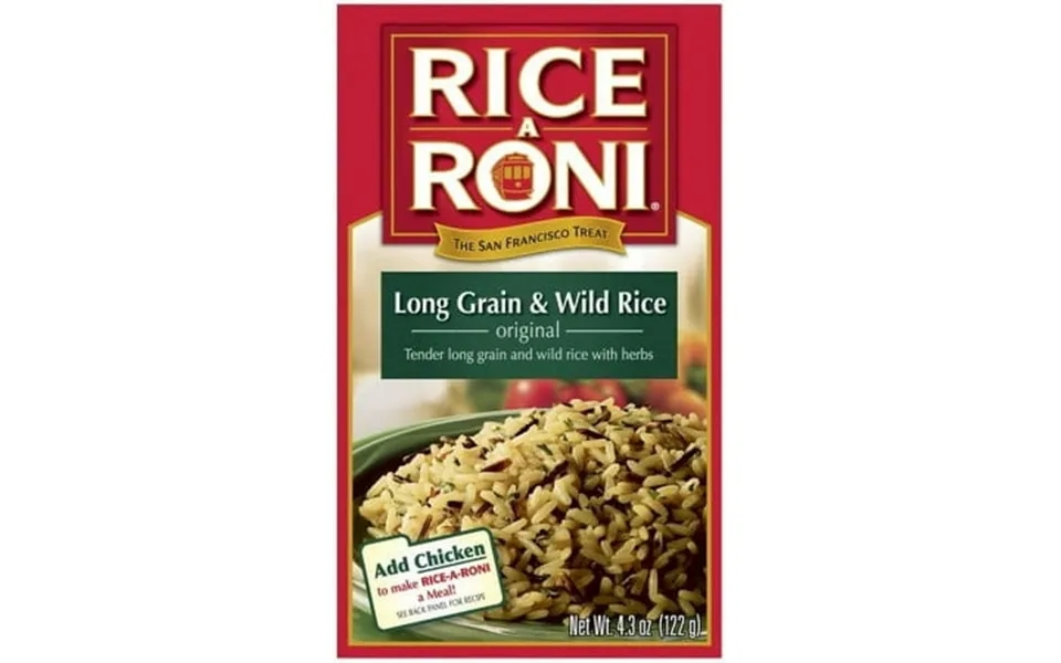 Rice-a-roni Long Grain & Wild Rice Pack Of 2