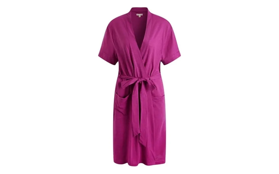 Richie House Kimono Robe Women S Short Sleeve Cotton Bathrobe Party Dressing Gown Sleepwear Rhw2753-l-l