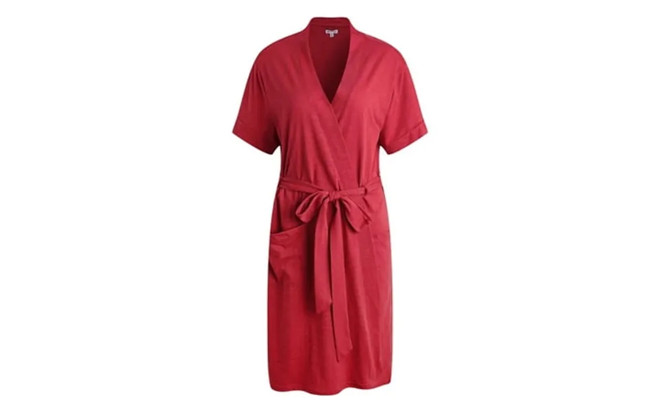 Richie House Short Kimono Robe Women S Sleeve Cotton Bathrobe Party Dressing Gown Sleepwear Rhw2753-t-s