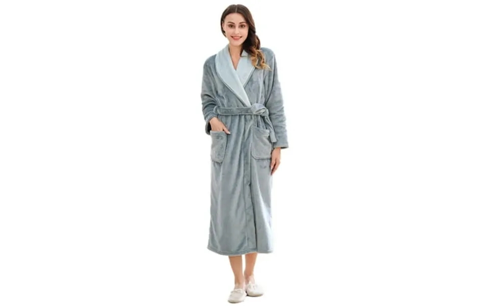 Richie House Womens Soft Premium Flannel Fleece Bathrobe Rhw2884