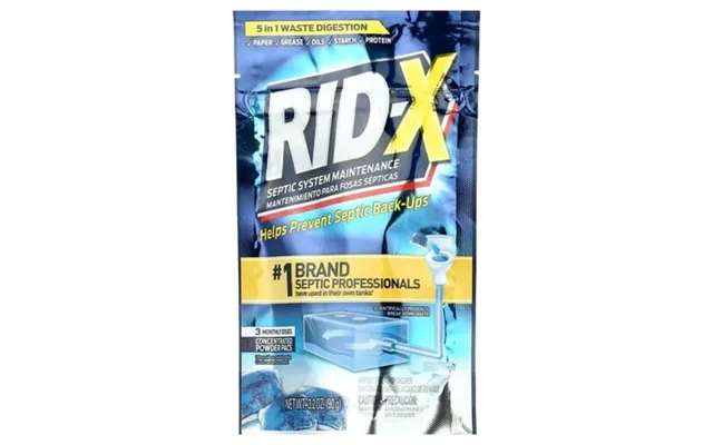 Rid-x Septic Tank Treatment Cleaning Pacs 3 Count product image