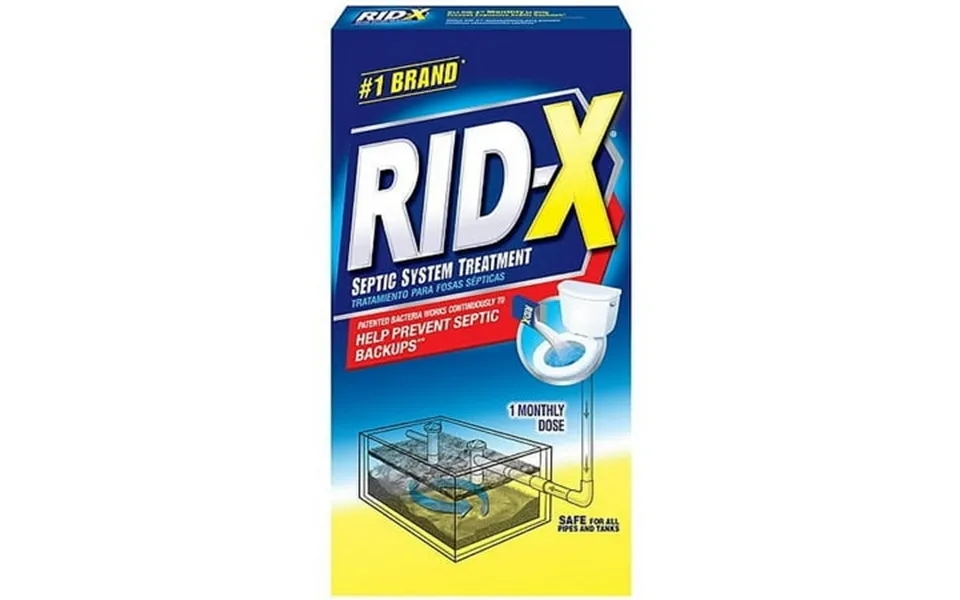 Rid-x Septic Tank Treatment Cleaning Powder 1 Month Supply 9