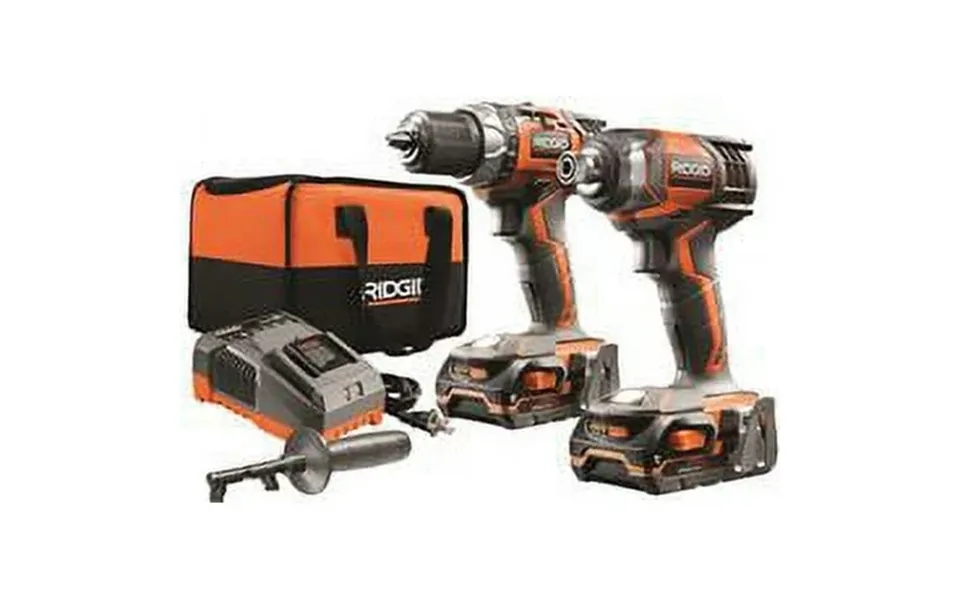 Ridgid 18-volt Drill And Impact Driver Kit