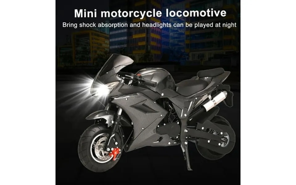 Riguas 49cc 4-stroke Pocket Rocket Motorcycle Mini Motorcycle Gas Pocket Motorbike With Front Rear Disc Brakes Racing Ma