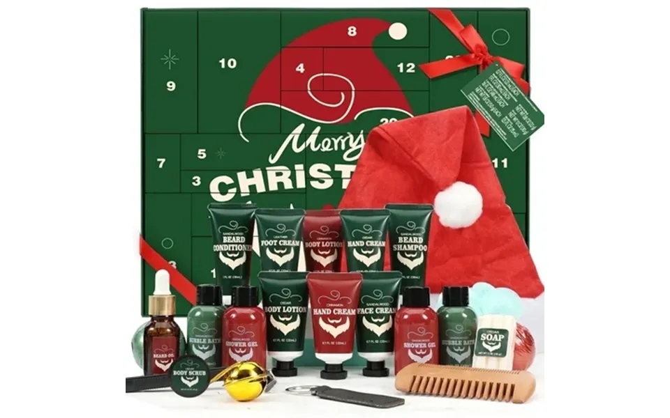 Rinse & Robust Beard Grooming Advent Calendar 2025 For Men Christmas Day Gift Sets