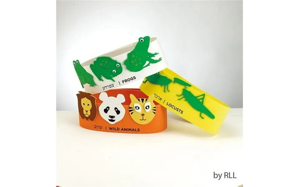 Rite Lite Typp-band Ten Plagues Headbands Set Of 10 Gift Box Case Pack Of 6