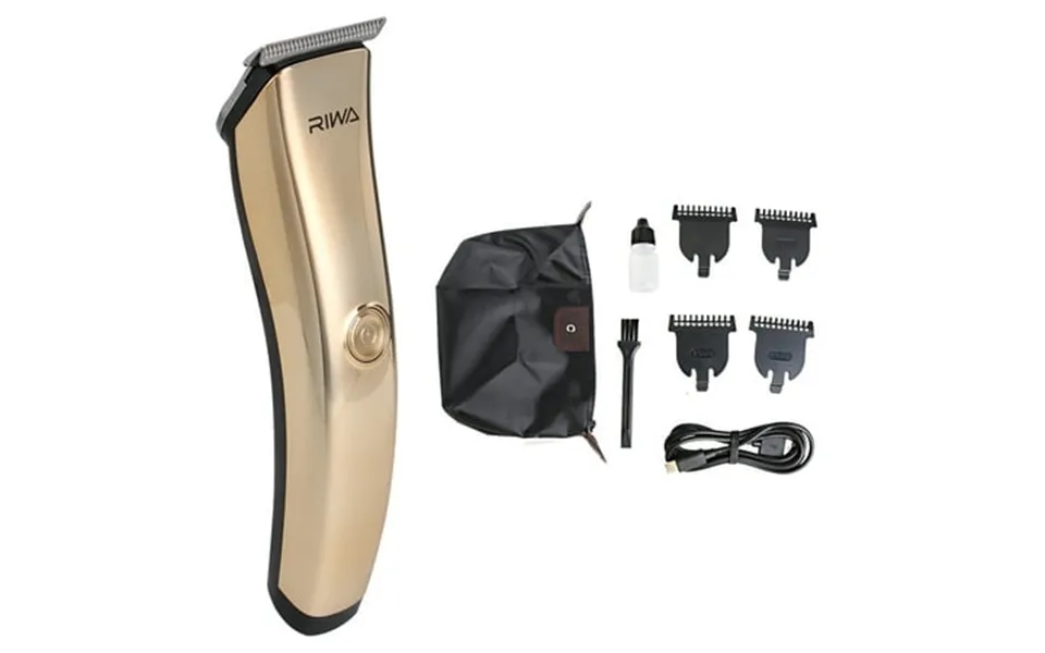 Riwa Hair Clippers For Men Cordless Beard Trimmer Haircut & Grooming Kit Usb Rechargeable