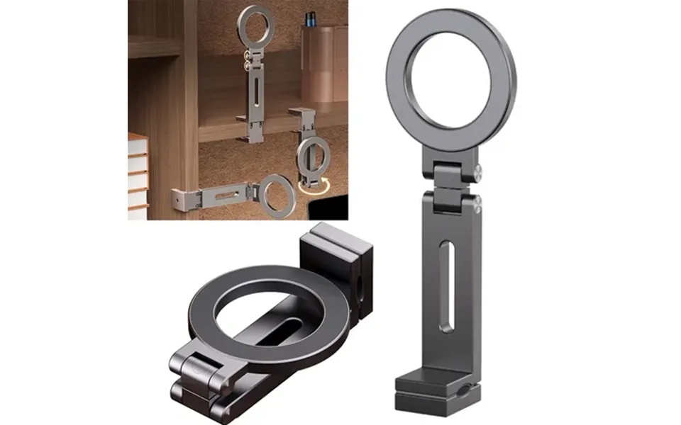 Riwpkfh Universal Magnetic Phone Holder Travel Essentials Flexible Rotation Hands-free Airplane Phone Mount Seat Adjusta