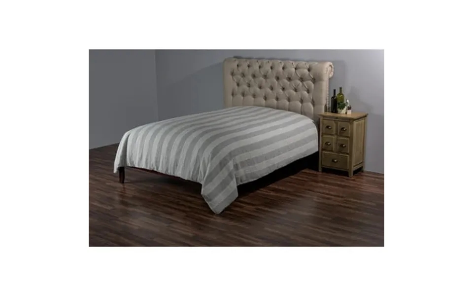 Rizzy Home Katherine Grace Striped Linen Duvet Cover King Microfiber