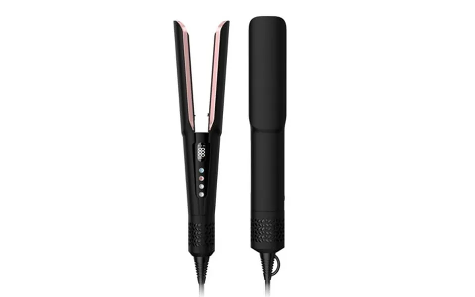 Rkxqt Hair Straightener - 2 In 1 Wet To Dry Hair Dryer And Straightener With High-speed Airflow Rapid Heat-up Customizab