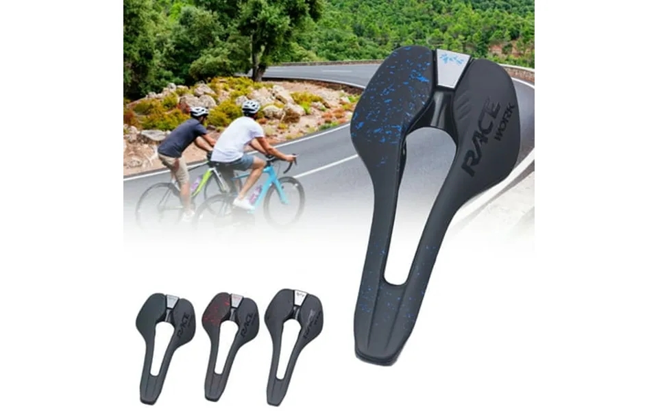 Road Bike Saddle - Hollow Bicycle Saddle Breathable Comfortable Road Or Mountain Bike Seat For Men Women