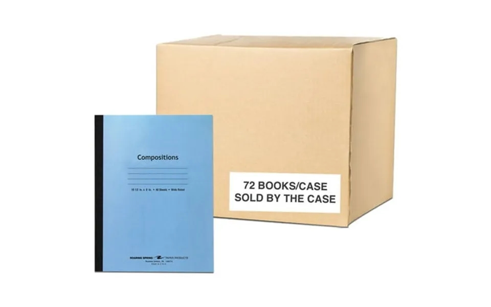 Roaring Spring Wide Ruled Flexible Cover Composition Book 1 Case 72 Total 10