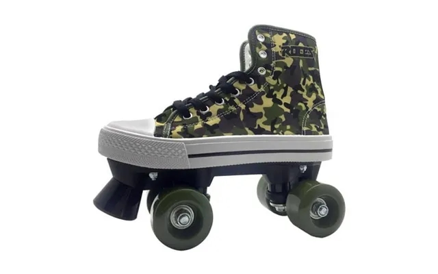 Roces Boys Casual Quad Roller Skates Camo Front Stopper Sneaker Style 11 Jrm product image