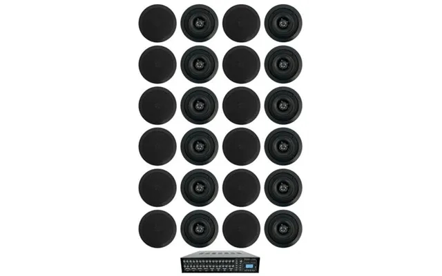 Rockville 4-zone Multi Room Matrix Amplifier 24 5.25 Black Ceiling Speakers product image