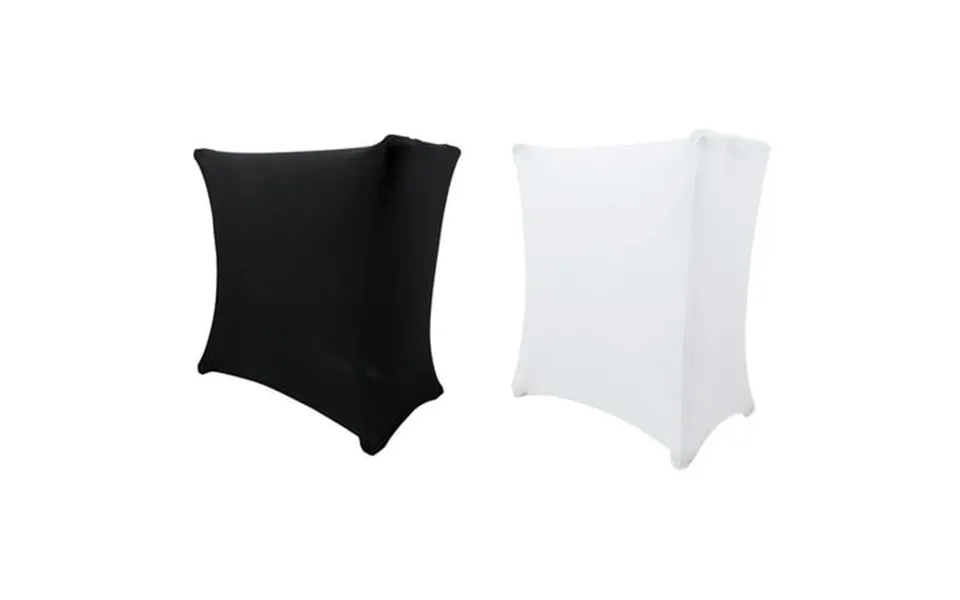 Rockville Black White Scrim Covers For Dj Keyboard Mixer Controller X Stand