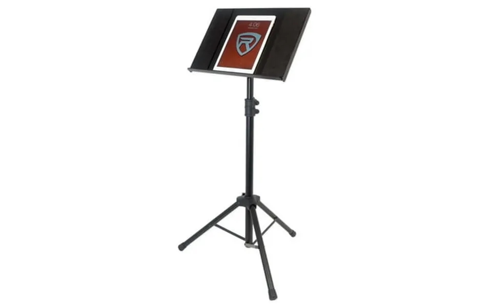 Rockville Rls68 Laptop Tablet Tripod Stand W Tilt Grip Surface For Karaoke