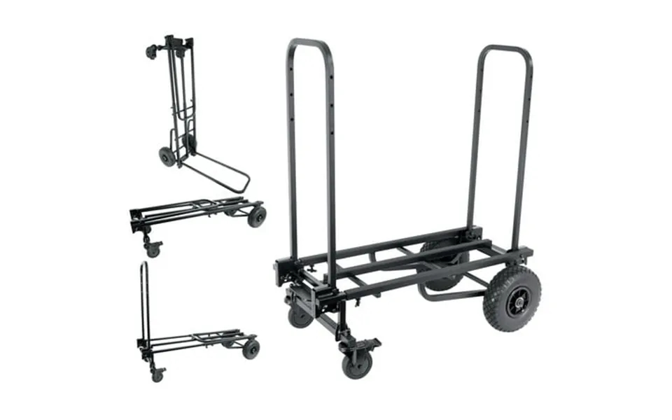 Rockville Rock Cart Pro Dj Equipment Transport Roller Car 700 Lb Capacity