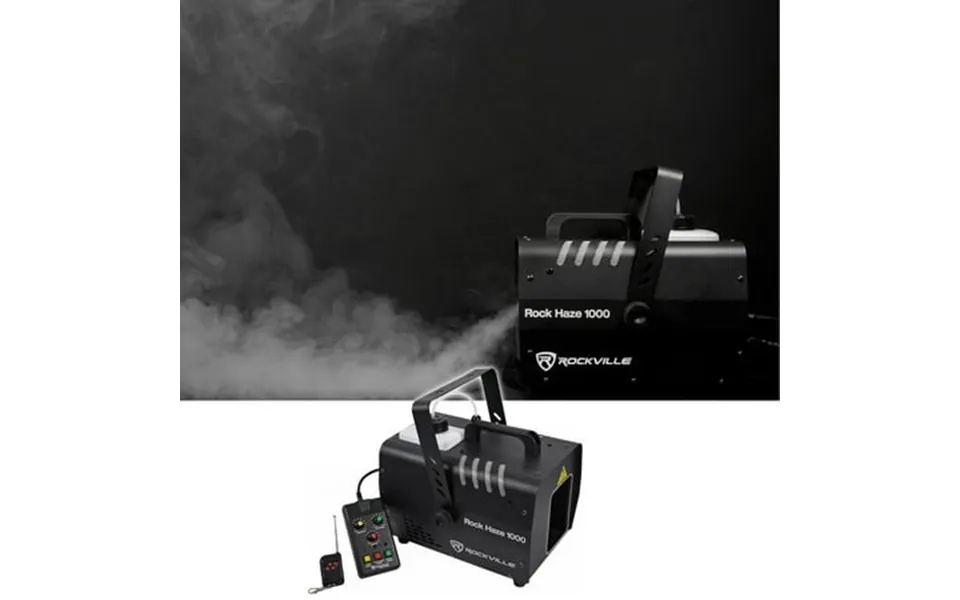 Rockville Rockhaze 1000 Cfm Dmx Hazer Machine Water Based Dj Club Haze 2 Remotes