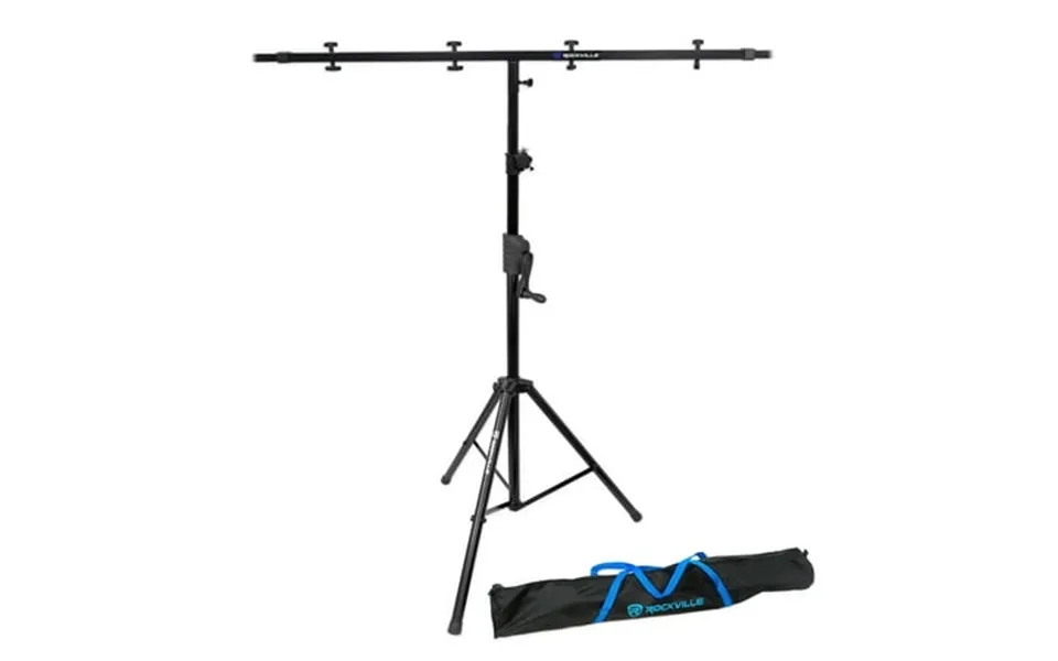 Rockville Rvcs2 Adjustable Crank-up Tripod Lighting Stand W Adjustable Crossbar