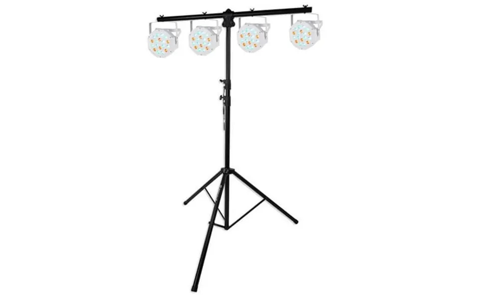 Rockville Rvls1 Tripod Lighting Tree Stand W Side Bars 4 Par Can Wash Lights