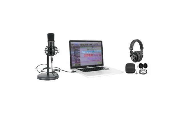 Rockville Solo-cast Usb Microphone W Recording Interface Mic Stand Headphones product image