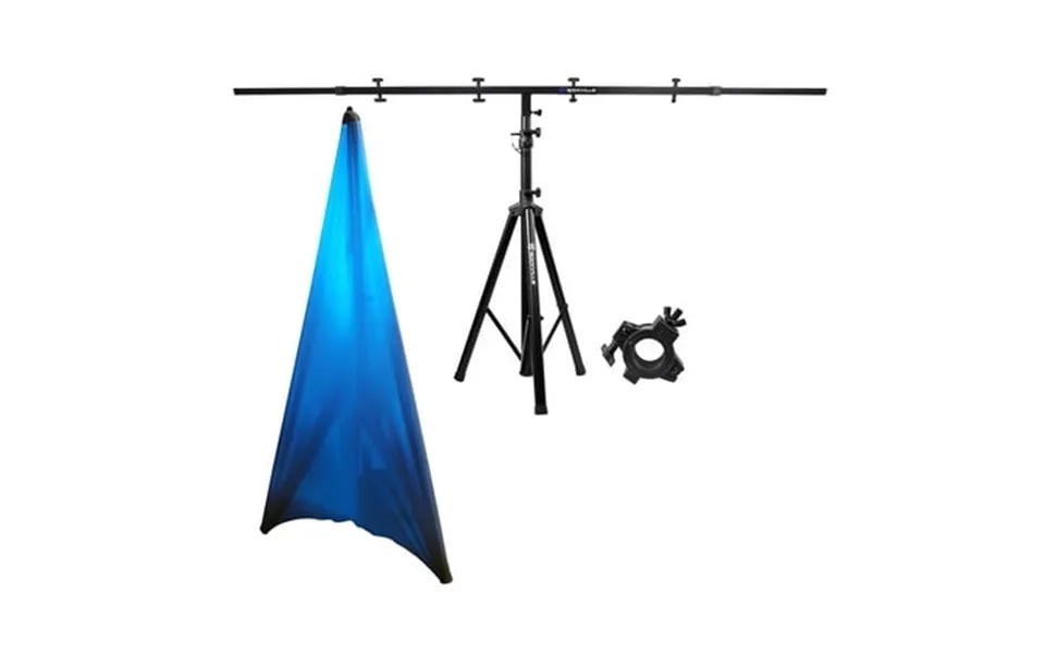 Rockville Tripod Pole-mount Stand Lighting Cross Bar White Scrim Cloth Cover
