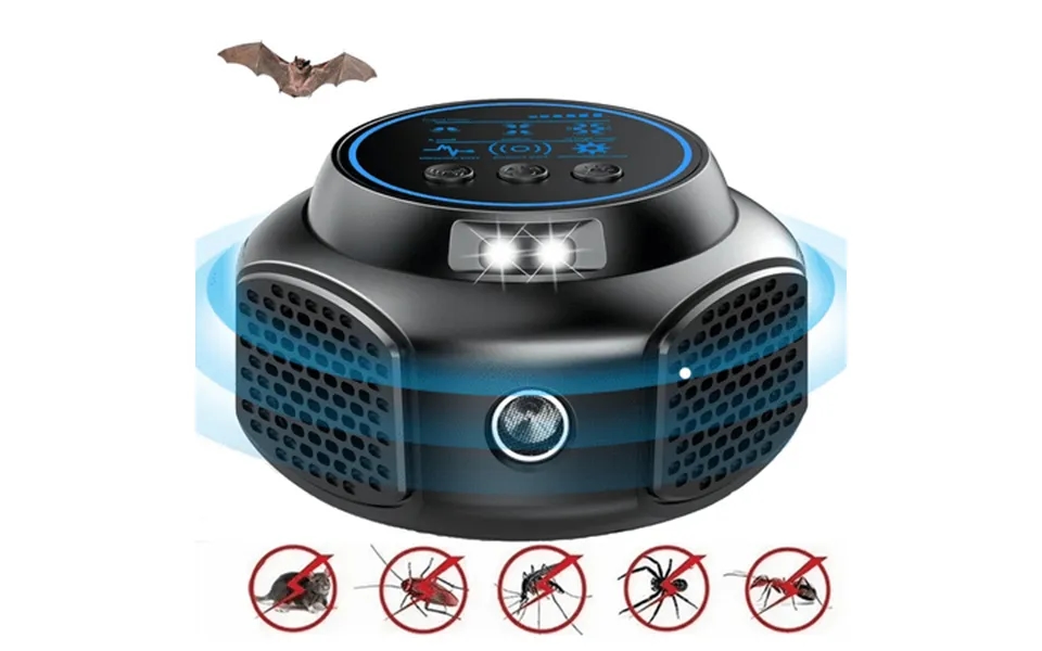 Rodent Repellent Ultrasonic Plug In Safe & Effective 360 Pest Control Indoor & Outdoor Use Covers Up To 120 Squirrel Rep