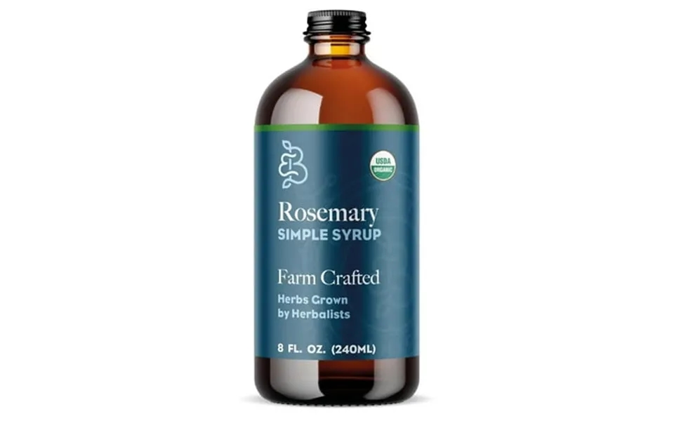 Rosemary Simple Syrup For Cocktails By Mhbf Cocktail Mixers Mocktail Mixers For Drinks Non Alcoholic Drinks Syrup 8oz