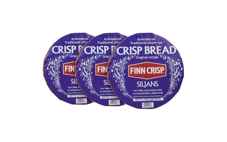 Round Rye Bread 3 X 14oz Knäckebröd From Finland Multipack Of Authentic Ish Sourdough Breads Rye Hardtack Large Ish Rye