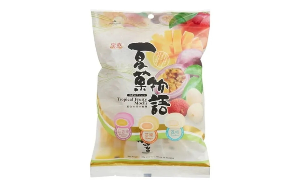 Royal Family Tropical Fruit Mochi Bag 4.2 Oz 2 Each Pack Of 3