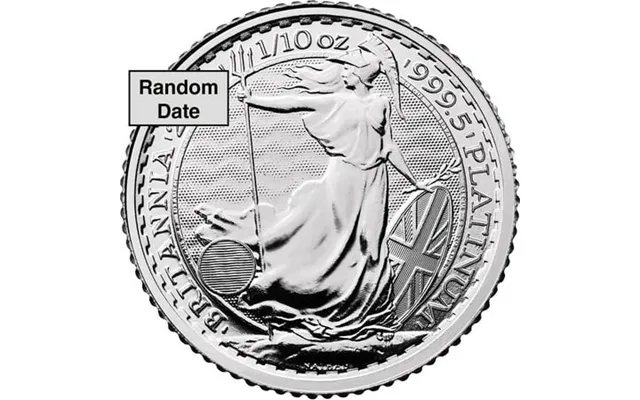 Royal Mint Britannia 1 10 Oz Platinum Coin - Random Year product image