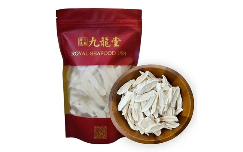 Royal Seafood Usa Premium Dried Dioscorea Slice Chinese Yam Slice 16oz