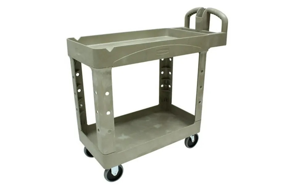 Rubbermaid Commercial Heavy-duty 2-shelf 500 Lbs. Cap. Utility Cart 17