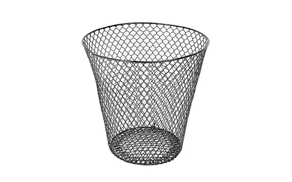 Rubbish Bags - Wire Mesh Round Waste Lightweight Can Open Top Wastebasket For Recycling Desk And Home Storage Solutions*